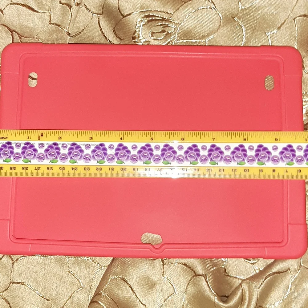 🎮Red Silicon Tablet Case- Like New🕹